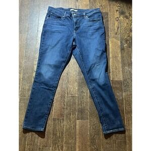 Levi's 311 Size 32x30 Shaping Skinny Jeans Blue Denim Stretch 5-Pocket Women